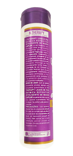 Leave-in Pós Química Repositor De Massa 300ml Defrizante