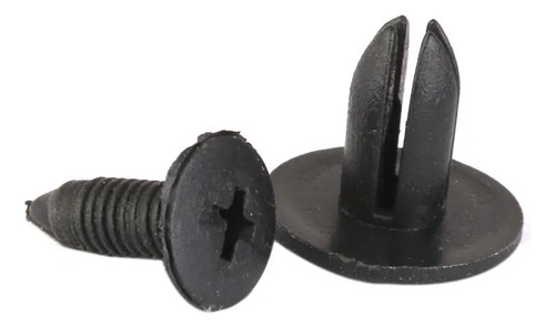 A 4 X 30pcs Clips De Parachoques De De Remache De Tornillo