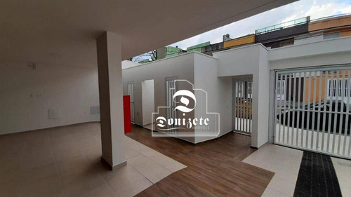 Cobertura Com 2 Dormitórios À Venda, 90 M² Por R$ 318.000,00 - Vila Pires - Santo André/sp - Co11341