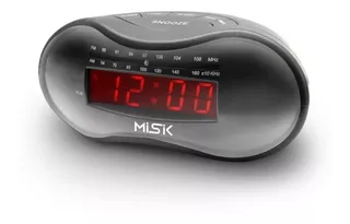 Misik - Radio Reloj Despertador Digital - Am/fm Y Auxiliar