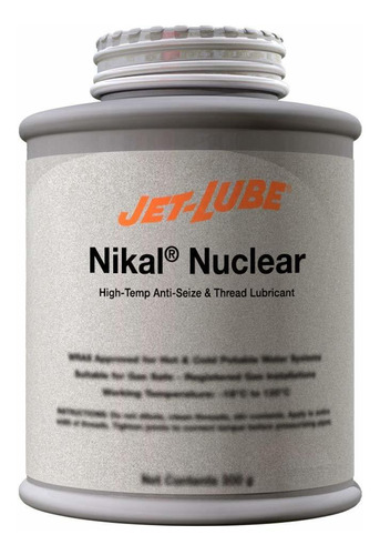 Jet-lube Nikal Nuclear Anti-incautación | Grado Nuclear | Al