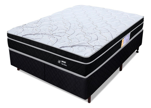 Cama Box King Molas Ensacadas Pillow Sonomar Bf 193x203x55