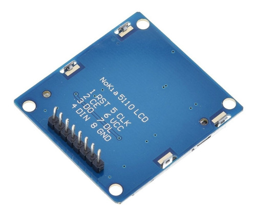 Display Lcd 5110 84x48 Azul Para Nokia E Projetos Arduino