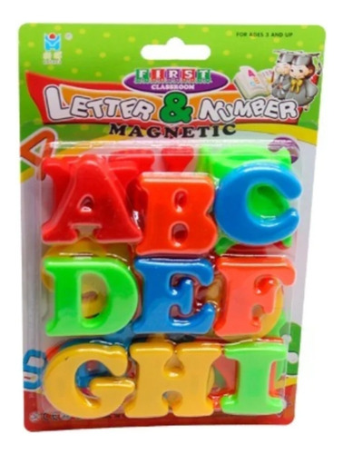 Min Set Magnetico Del Abecedario Y Numeros Para Los Pequeños