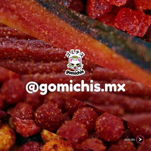 5 Gomitas Enchiladas Paquetes De 70 Gr Gomichis