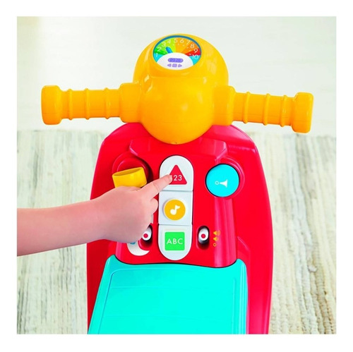 Moto Ríe Y Aprende Fisher-price Montable Tablero Actividades