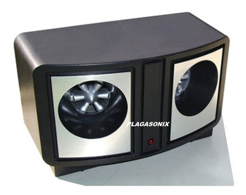 Imagen 2 de 10 de Repelente Ratas Ultrasonido Comercios Industrial 300lr Kit 2