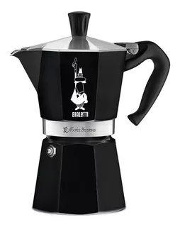 Cafetera Bialetti Moka Express 6 Tazas Negra