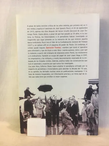 Operación Traviata Ceferino Reato Sudamericana (Usado)