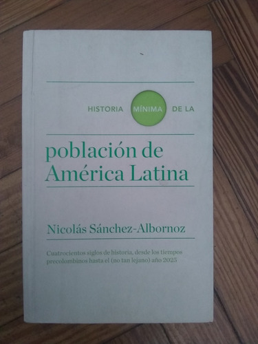 Sánchez Albornoz Población De A Latina Epoca Precolomb-2005