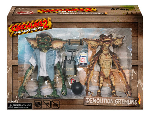 Neca Gremlins 2 The New Batch Demolition Gremlins Two-pack