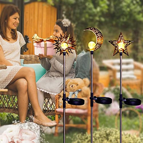 Luces Solares Decorativas Para Jardín, Impermeables, Led