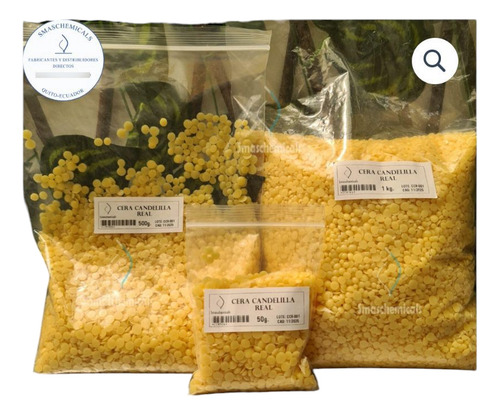Cera Candelilla Para Cosmética Natural Desde Los 50 G