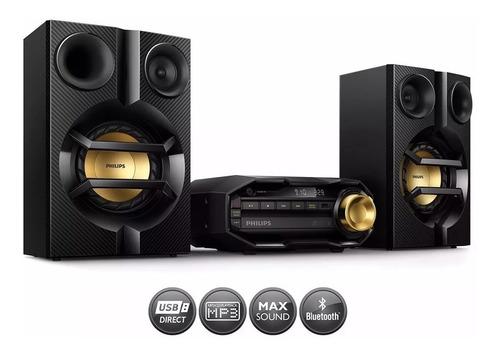 Minicomponente Philips Fx10x/77 Bluetooth 230w Usb Mp3