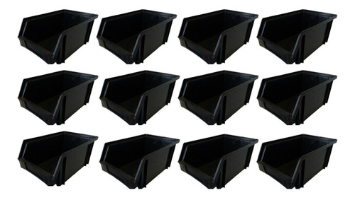 X12 Gavetero Cajon Estanterias Apilable Organizador Plastico