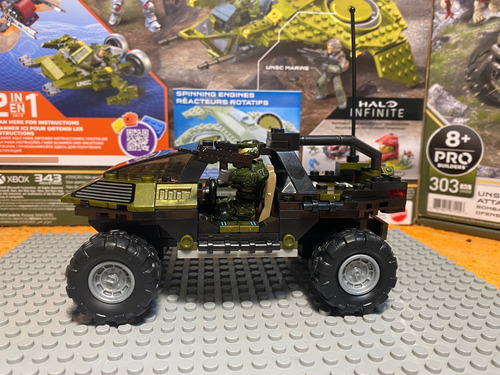 Megabloks Mega Construx Halo Warthog (1009) 1 Warthog (Usado)