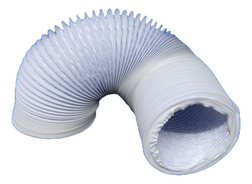 Ducto Flexible De Vinil 4 Pulgadas De Diámetro X 2.44 Mts
