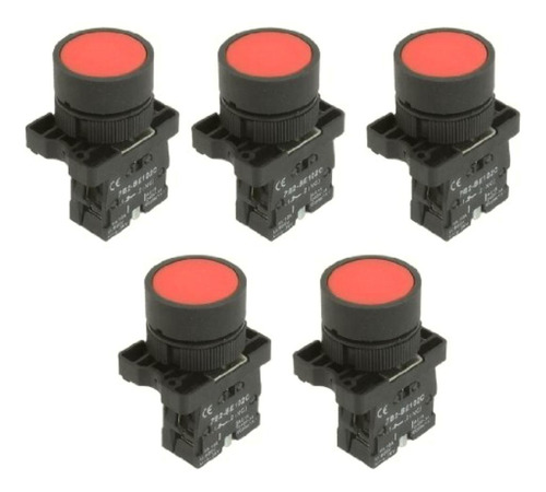 Uxcell A12082000ux0371 1 Nc N/c Interruptor De Botón