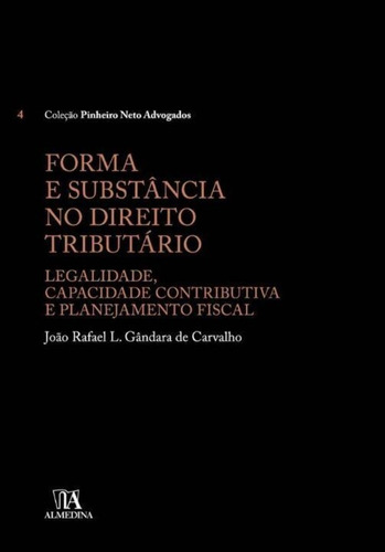 Forma E Substancia No Direito Tributario - 01ed/16