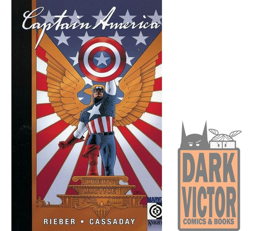 Captain America Marvel Knights The New Deal Ingles En Stock