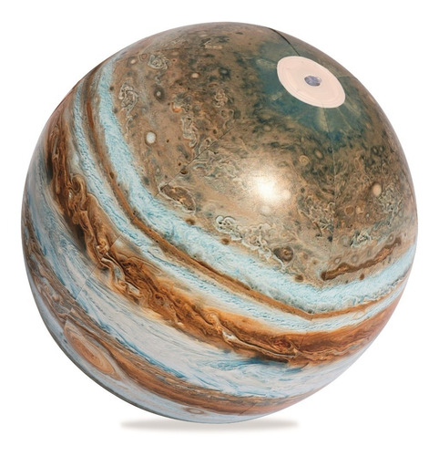 Pelota Luminosa Inflable De Playa Júpiter 61cm Charrua Store