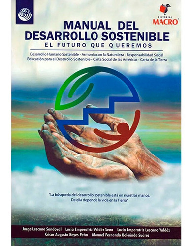 Manual De Desarrollo Sostenible, De Sandoval Lescano. Editorial Macro, Tapa Blanda En Español, 2015