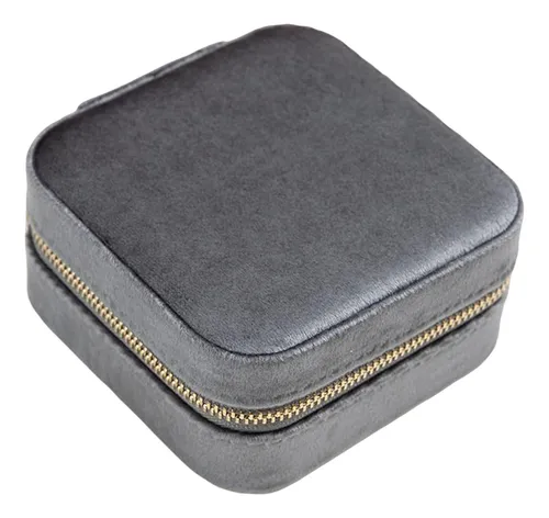 Joyero De Viaje Con Divisores Organizador De Joyas Viaje