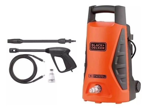 Hidrolavadora Eléctrica De 1300 W De 1595 Psi Black & Decker