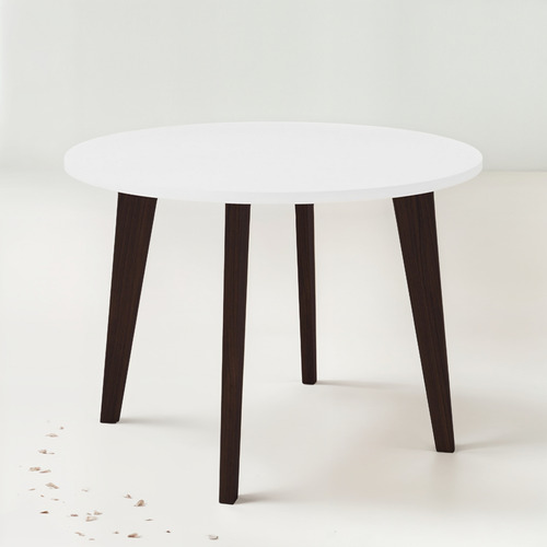 Mesa De Centro, Lateral, Buró Bertolini Rt 3082 Blanco