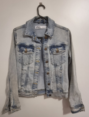 Campera Chaqueta Cazadora Jean Denim Zara Impecable