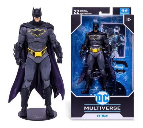 Batman Dc Rebirth Figura De Acción Dc Mcfarlane Toys