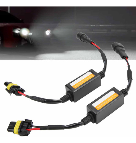 Faro Led, 2 Unidades, 9005, 9006, 90012, Antiparpadeo, Sin E