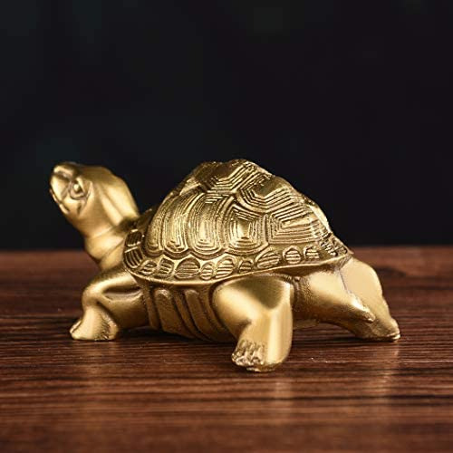 Brabud Estatua De Tortuga Milenaria De Laton Para El Hogar,