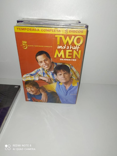 Imagem 1 de 5 de Dvd Dois Homens E Meio 5ª Temporada Completa