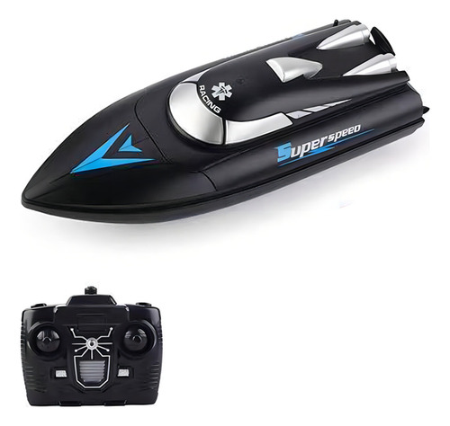 Qaqqvq Barco Rc: Barco De Control Remoto De Alta Velocidad De 15 Km/h Para Niños Y Adultos Para Lagos Y Piscinas/navegación Bidireccional
