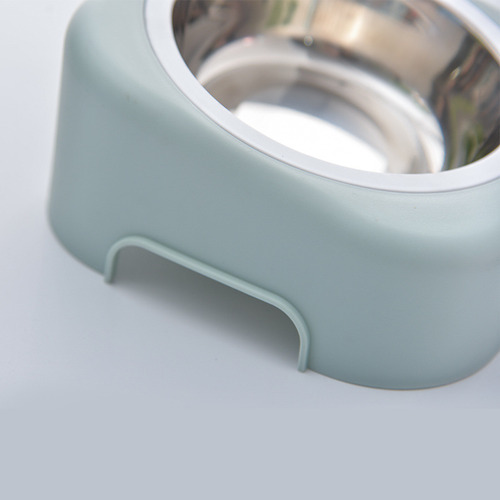Cuenco De Comida Para Perros Inclinado Y Elevado Para Evitar