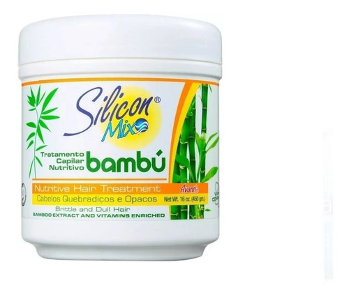 Silicon Mix Bambu Mascara Nutritiva 450g ( Original ).