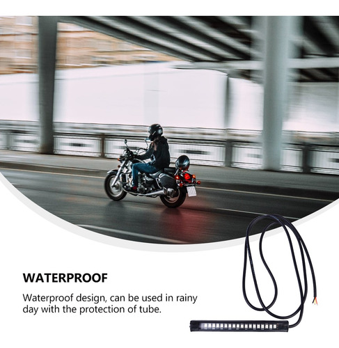 1 Par De Tiras De Luces Intermitentes Para Motocicleta