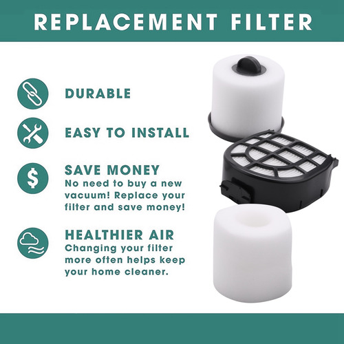 Filtro Hepa Para Lz600, Lz601, Lz602 Apex Uplight Lift-away