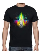Comprar Envío Gratis Playera Gato Cara Arcoiris Prisma Luz Moda Unsx