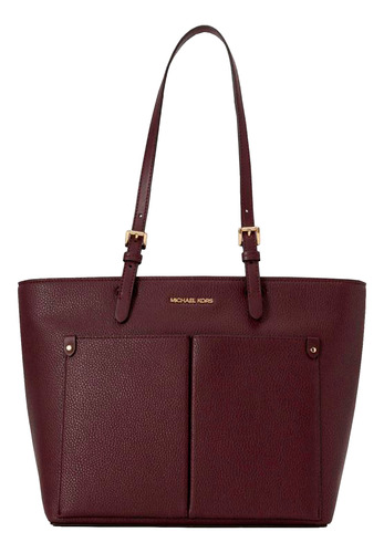 Bolsa Michael Kors Original Medium Double Pocket Tote Vainil
