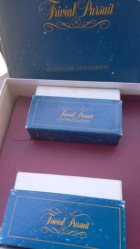 Trivial Pursuit Juego En Inglés Genus Edition Horn Abbot Usa