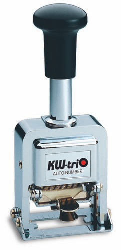 Sello Numerador Kw Trio Automatico 4mm. Serviciopapelero