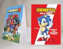 Comprar Sonic Souvenir Anotador Personalizado X60 De 7x10cm C\u002Flápiz