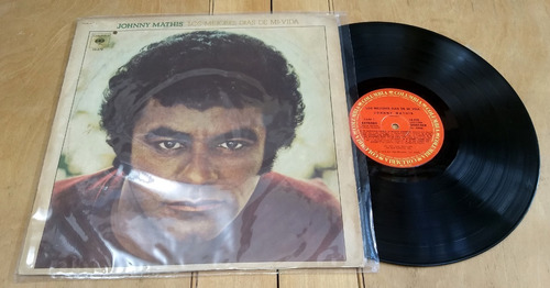 Johnny Mathis Los Mejores Dias De Mi Vida Disco Vinilo Lp