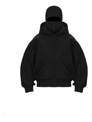 Chaqueta Polar Con Capucha Y Cremallera, Sudadera De Doble C