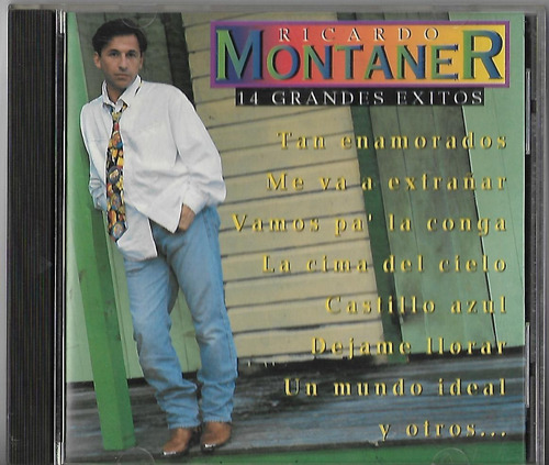 Ricardo Montaner Cd 14 Grandes Exitos Cd Original