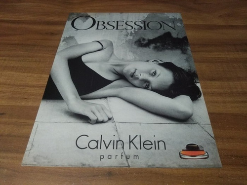 (pg329) Kate Moss * Publicidad Calvin Klein