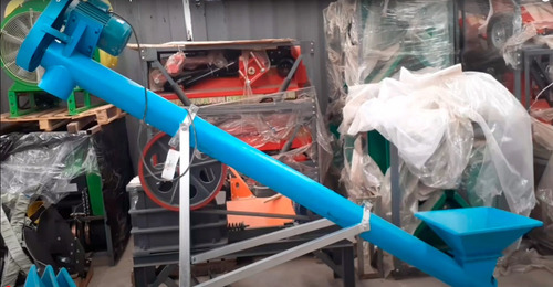 Elevador Transportadora Rosco Tornillo Sinfin 4mt Tecnodeliv