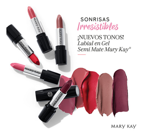 Labial En Gel Semi Mate Mary Kay